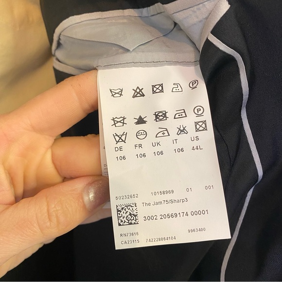 2 pc Boss Hugo boss Black two piece suit - Picture 6 of 9